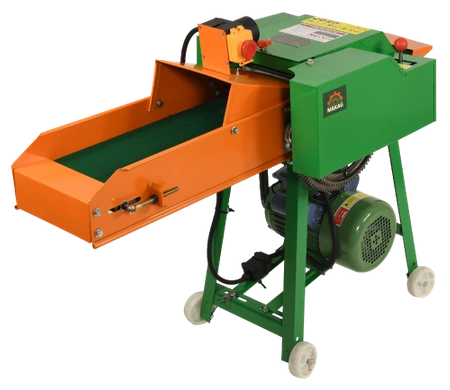 Rozdrabniacz elektryczny z przenośnikiem taśmowym MAK-22P-24