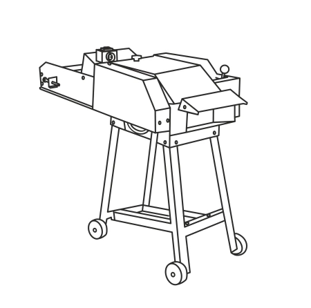 Rozdrabniacz MAK-22P-24 bez SILNIKA CZ-MAK-124